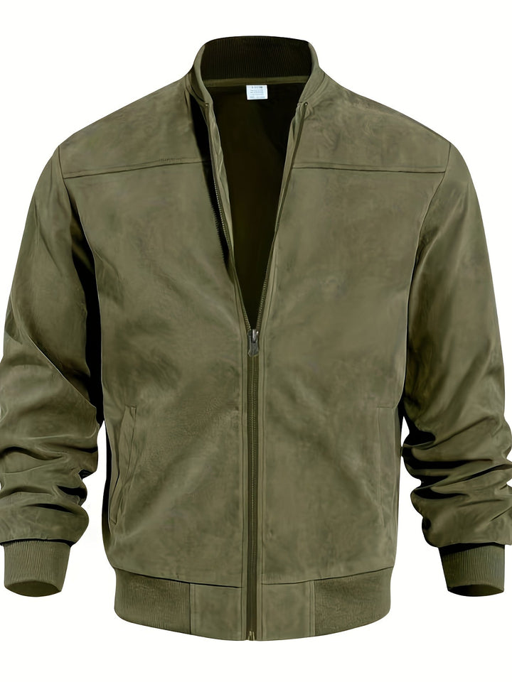 Bradley | Raffinerad Lättvikts Zip-Up Jacka