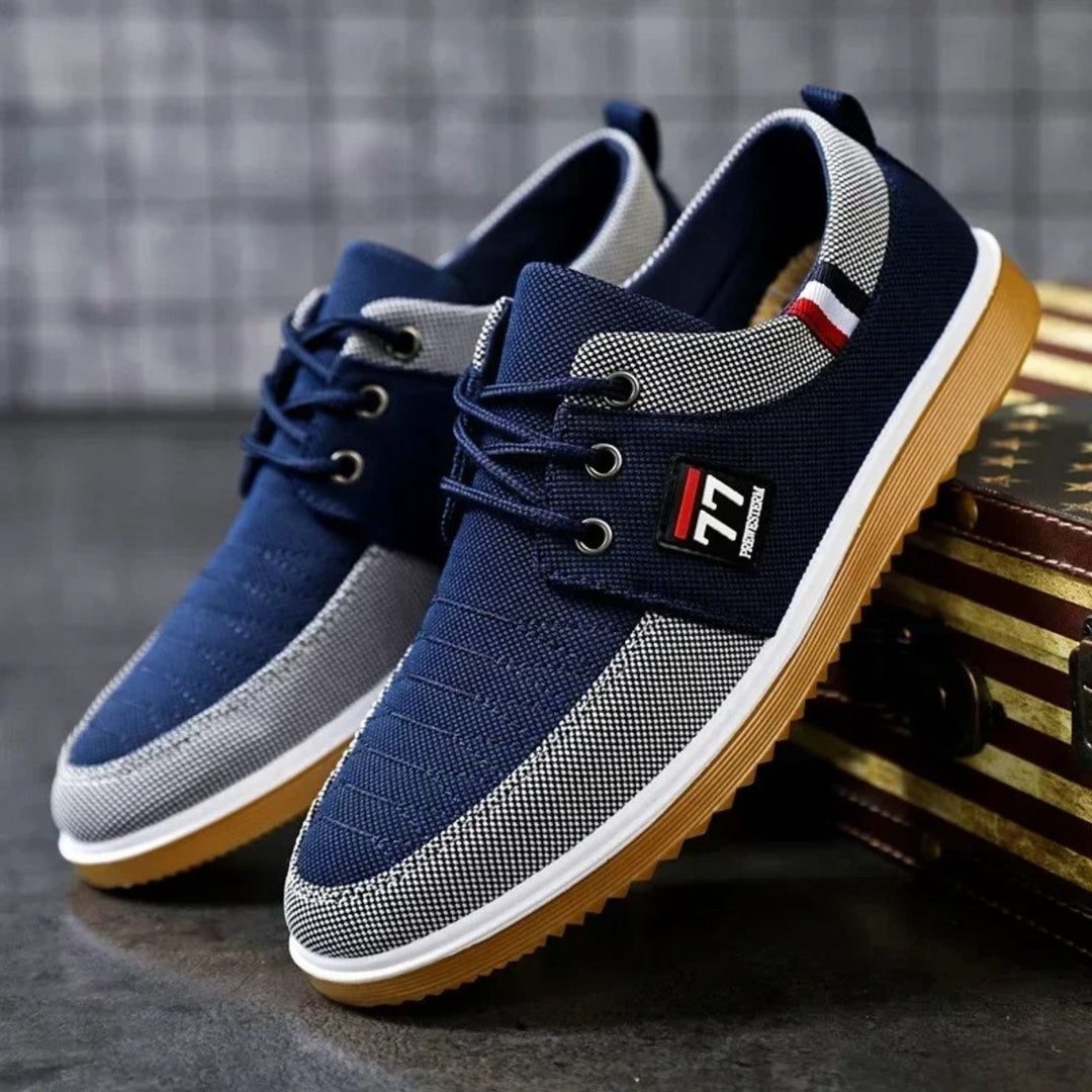 Fletcher | Ortopediska Canvas Snörskor