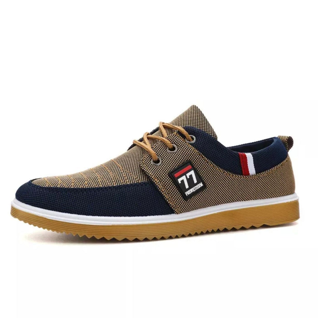 Fletcher | Ortopediska Canvas Snörskor