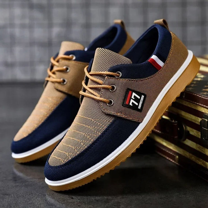 Fletcher | Ortopediska Canvas Snörskor
