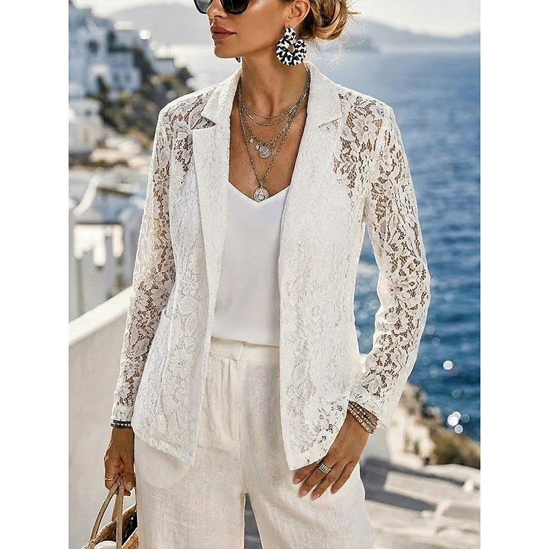 Ingrid | Finsnickrad Öppen Blazer
