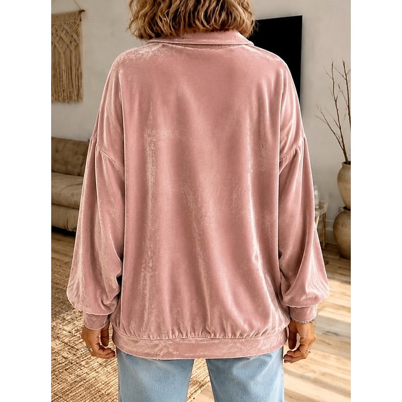 Marjorie | Avslappnad Krage Pullover