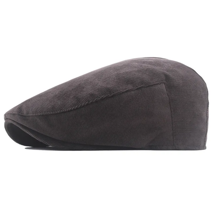 James | Klassisk Herringbone Stitch Flat Cap