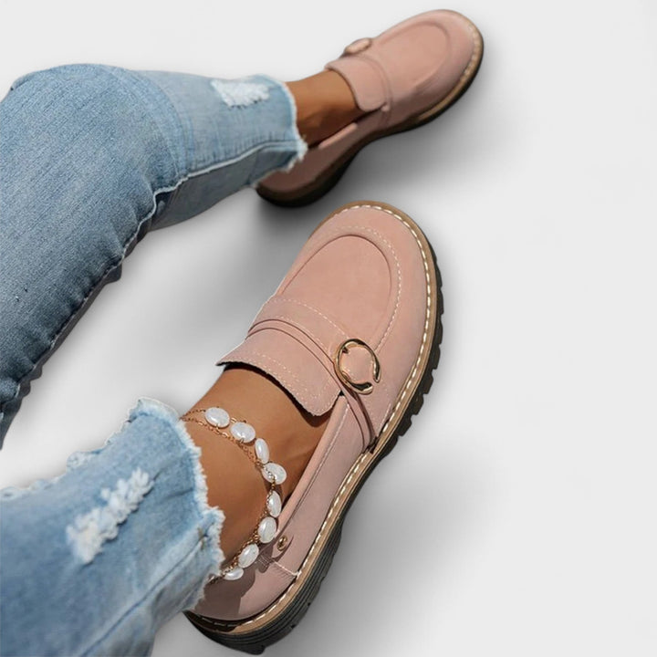 Lora | Premium Runda Tå Casual Loafers