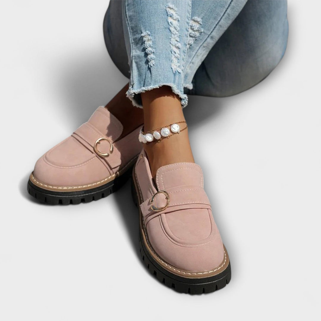 Lora | Premium Runda Tå Casual Loafers