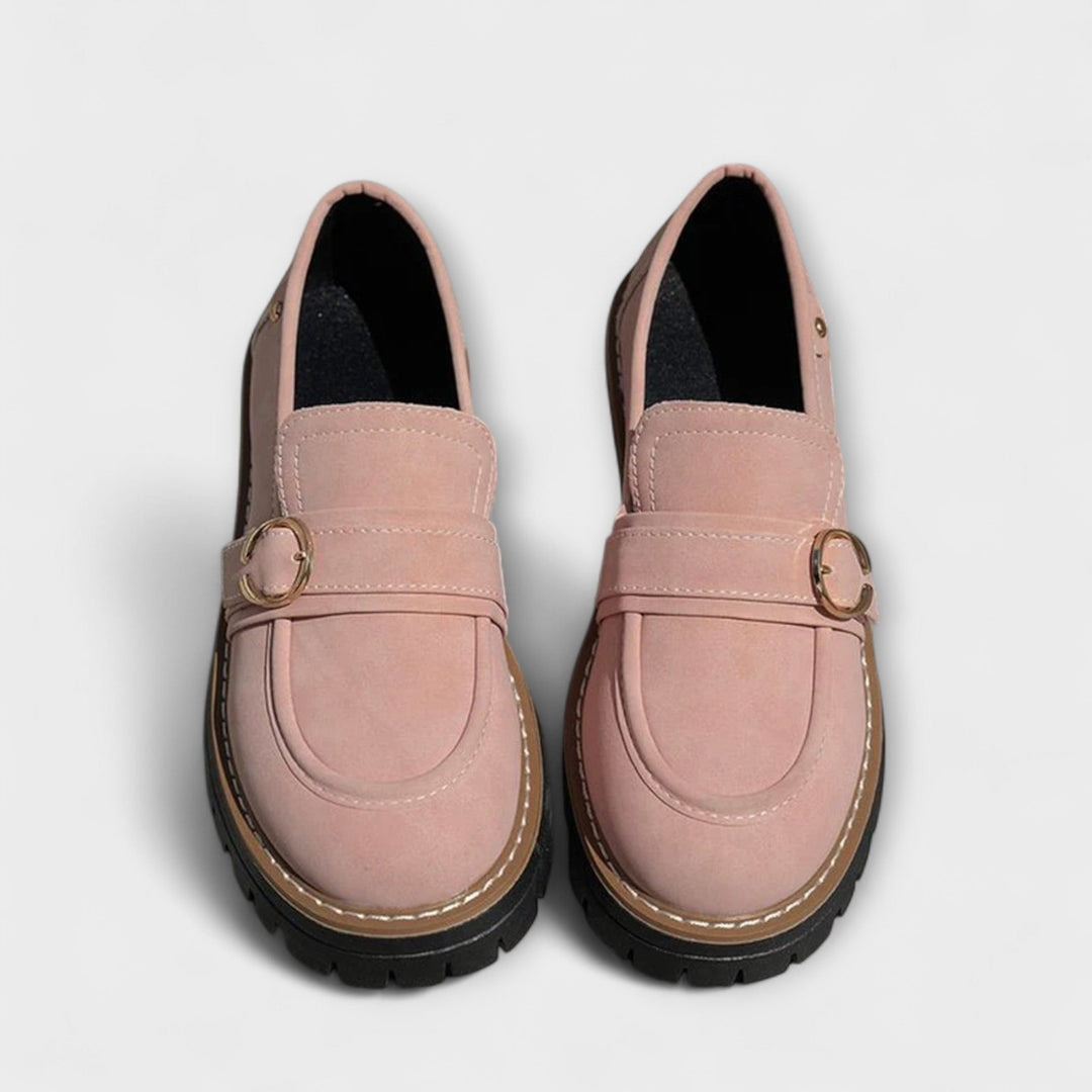 Lora | Premium Runda Tå Casual Loafers