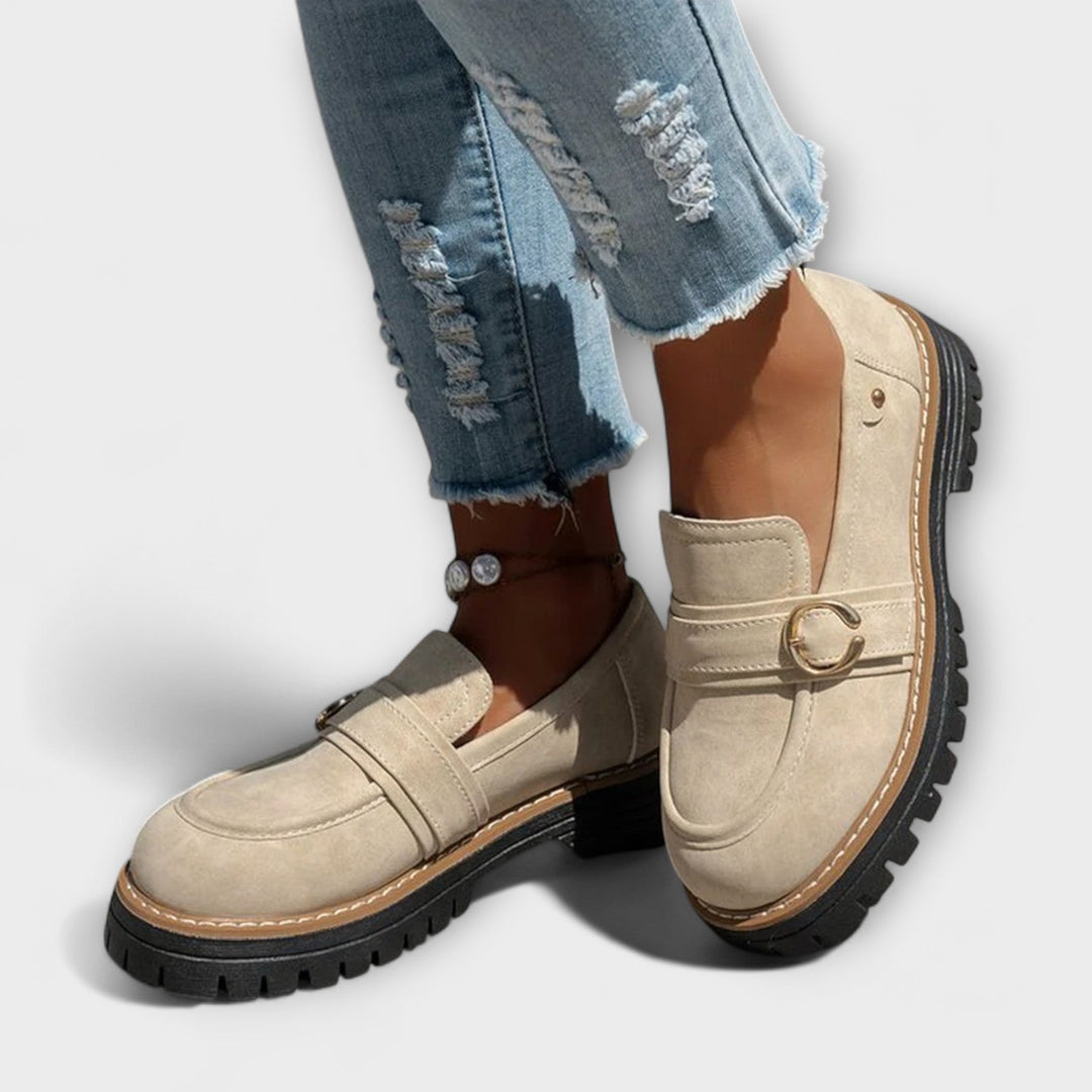 Lora | Premium Runda Tå Casual Loafers
