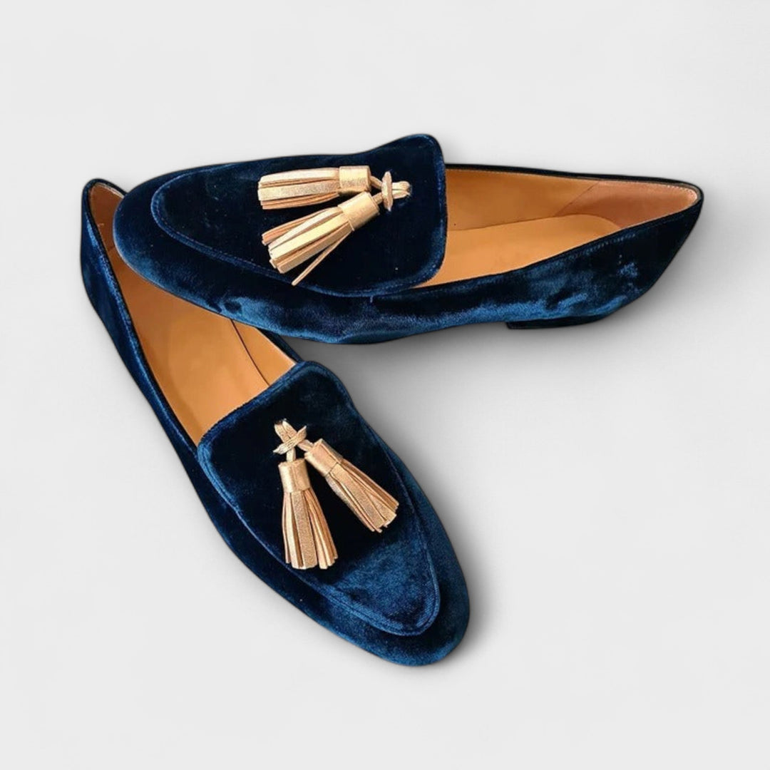 Quinnlyn | Vintage-inspirerade fransloafers