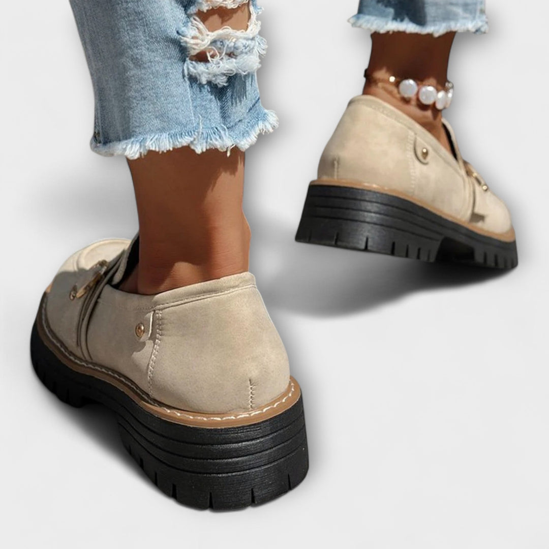 Lora | Premium Runda Tå Casual Loafers