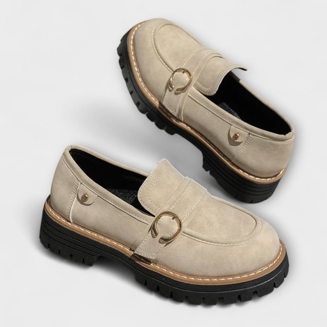 Lora | Premium Runda Tå Casual Loafers
