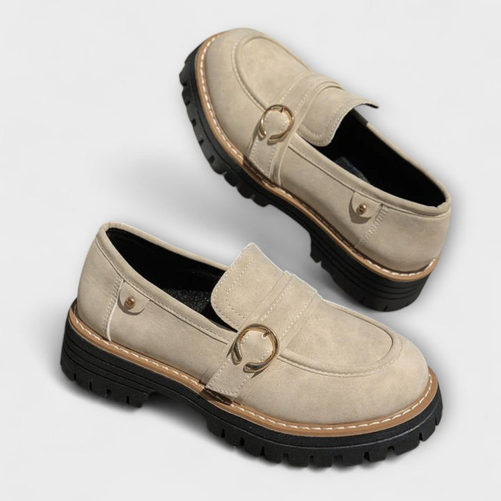 Lora | Premium Runda Tå Casual Loafers