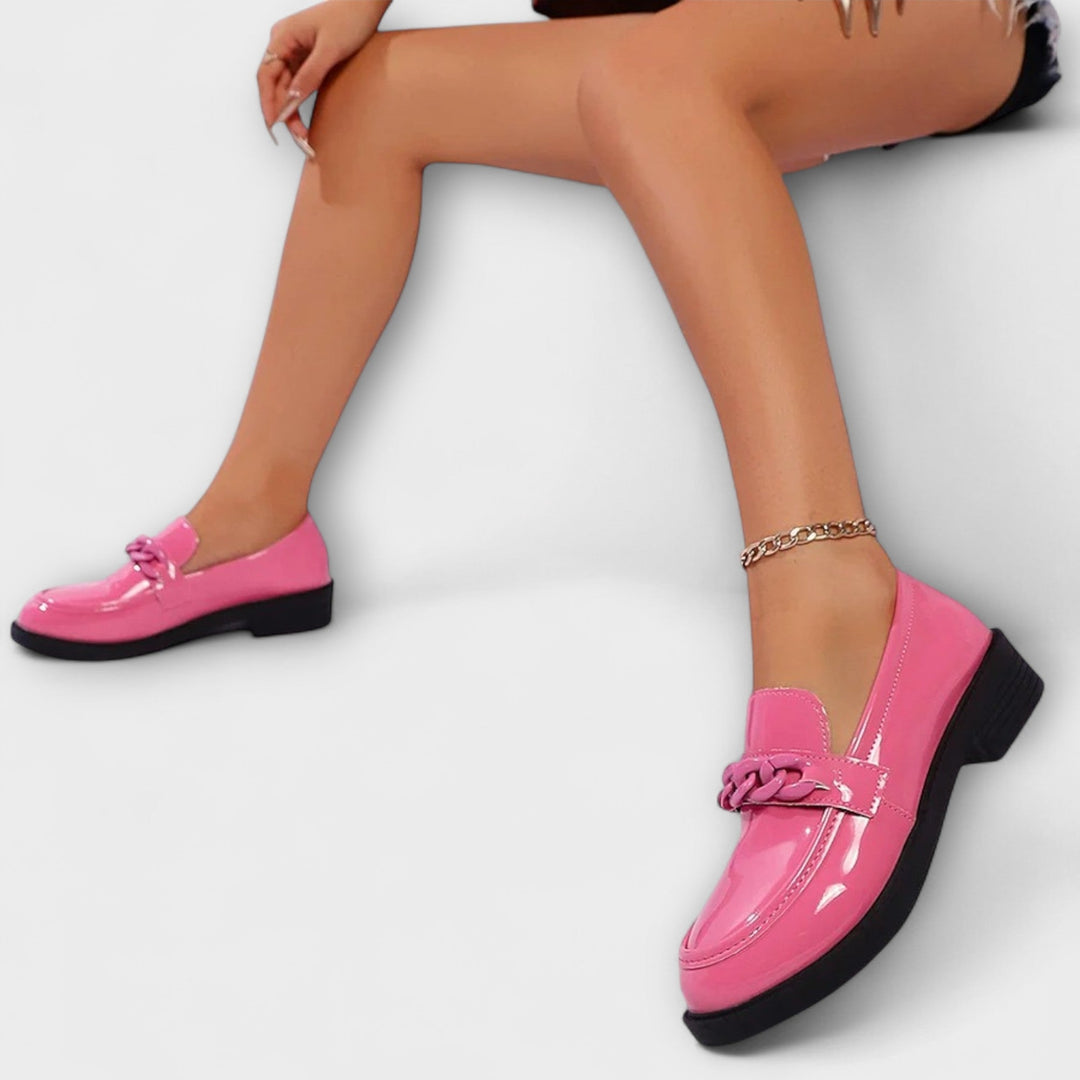 Lorie | Stiliga Runda Tåcasual Loafers