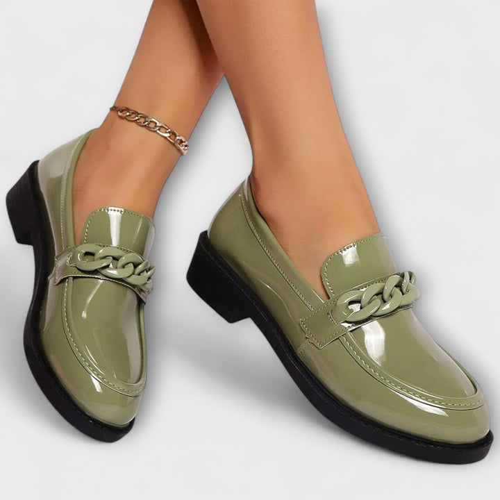 Lorie | Stiliga Runda Tåcasual Loafers