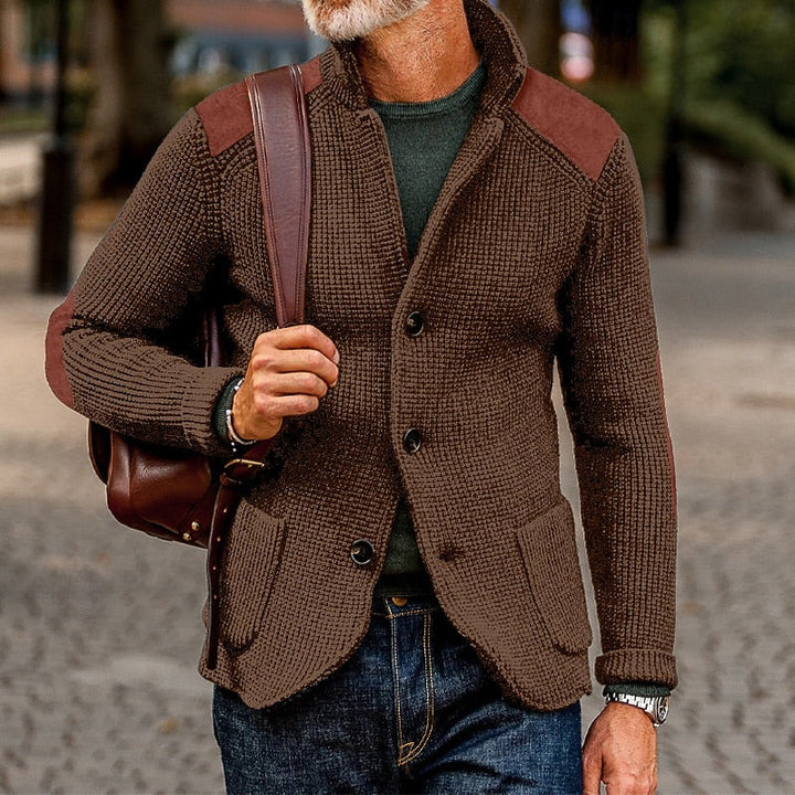 Baxter | Strukturerad Ståkrage Cardigan