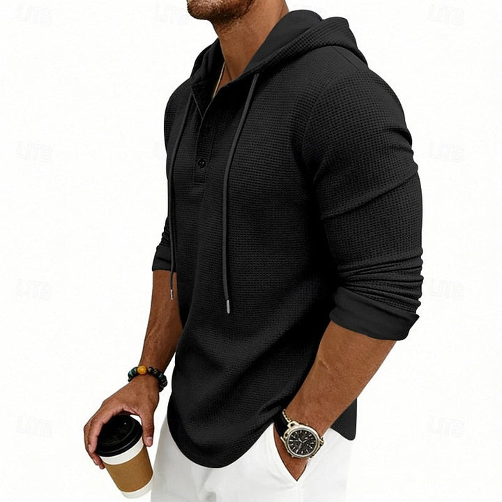 Malcolm | Avslappnad Dragkedja Hoodie
