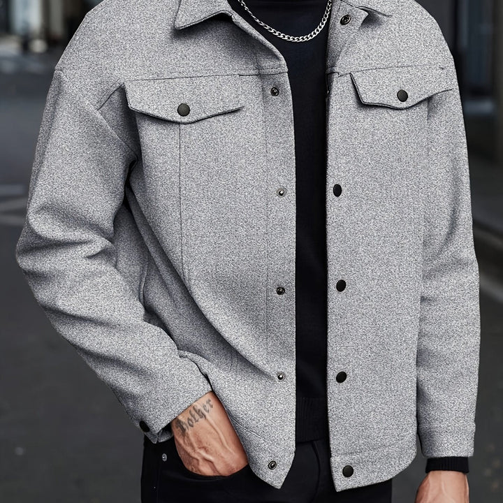 Roderick | Modern Snap-Button Jacka
