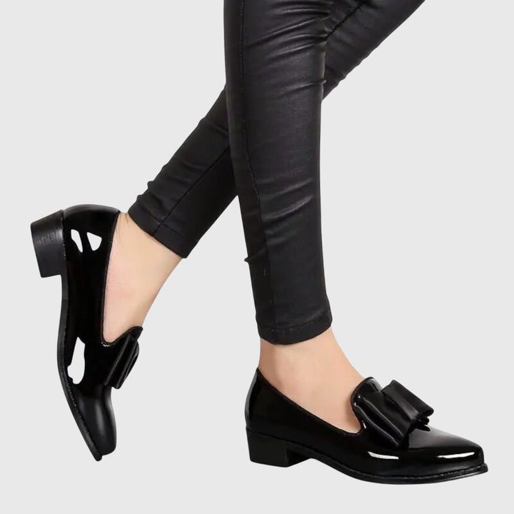 Anya | Stilig Ribbade Ortopediska Loafers
