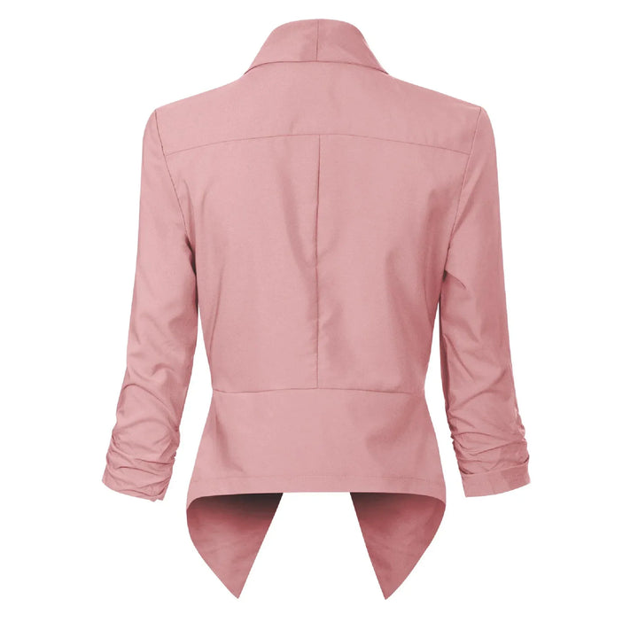 Beverly | Draperad Öppen Blazer