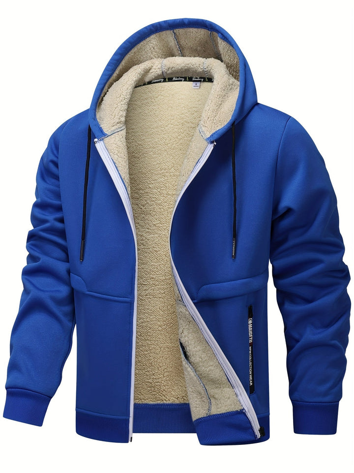 Douglas | Mysig Huva Zip-Up Jacka