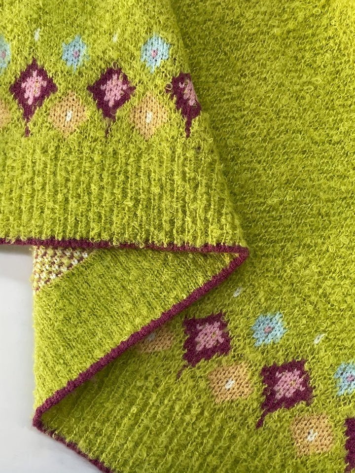 Maribel | Fair Isle Stickad Cardigan