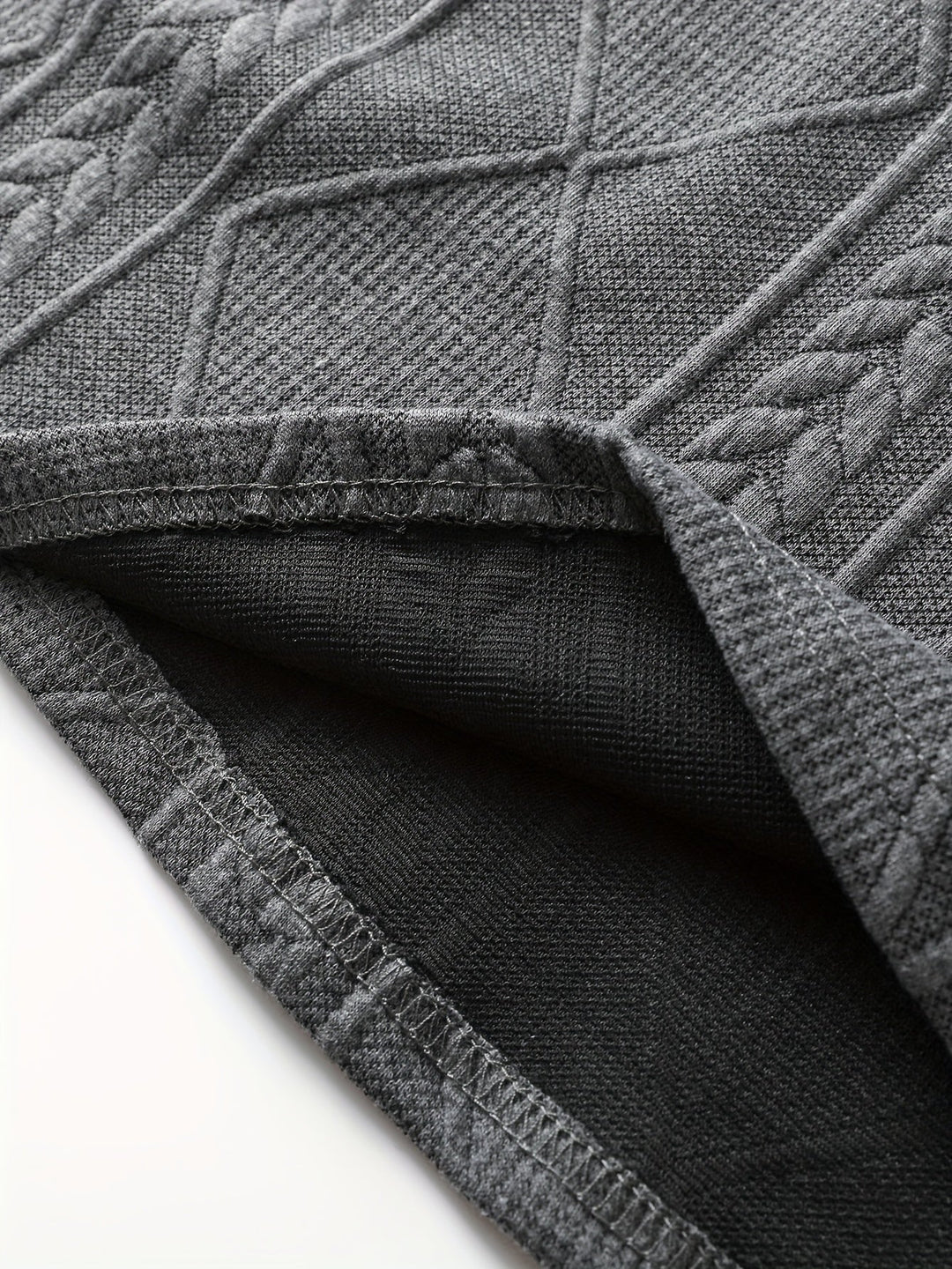 Clifford | Texturerad Stickad Långärmad Topp