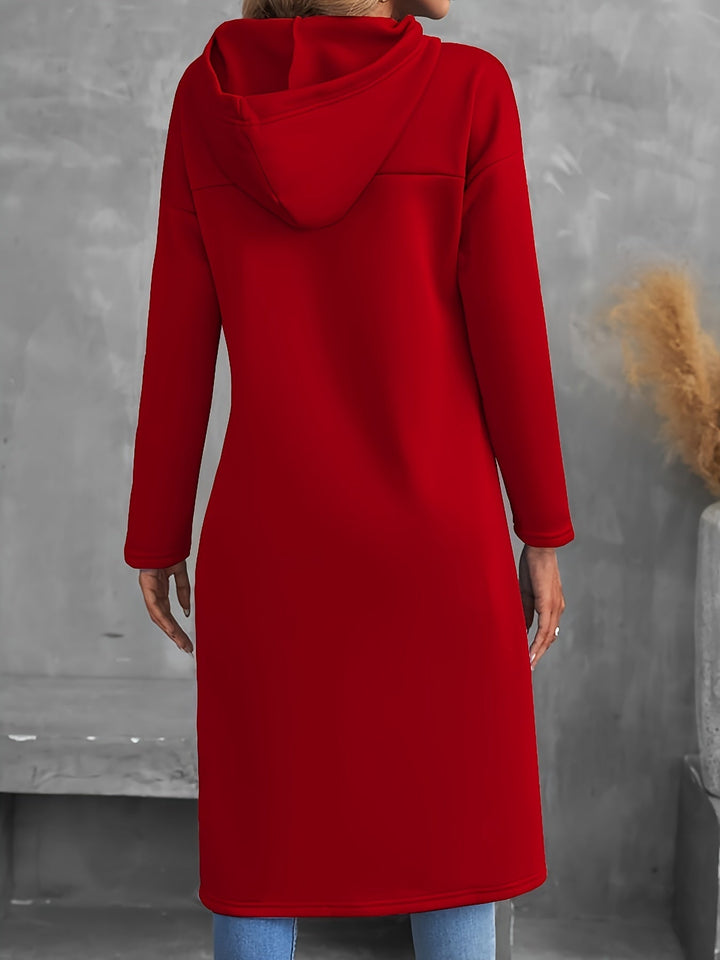 Faye | Avslappnad High-Low Hoodie