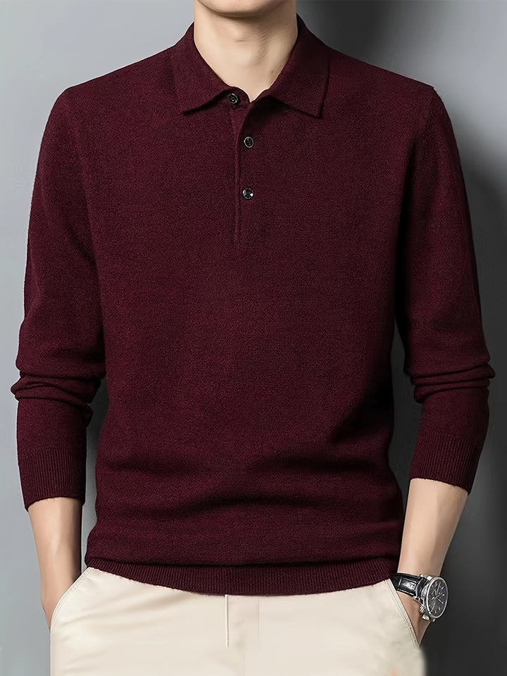 Frederick | Finsydd Polo Jumper med Krage