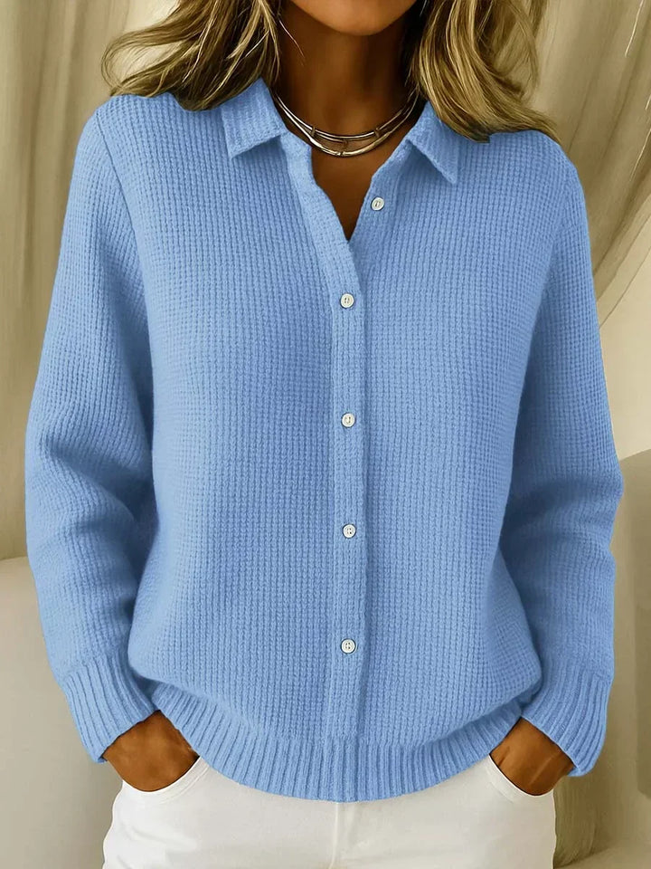 Susan | Elegant Mysig Stickad Cardigan