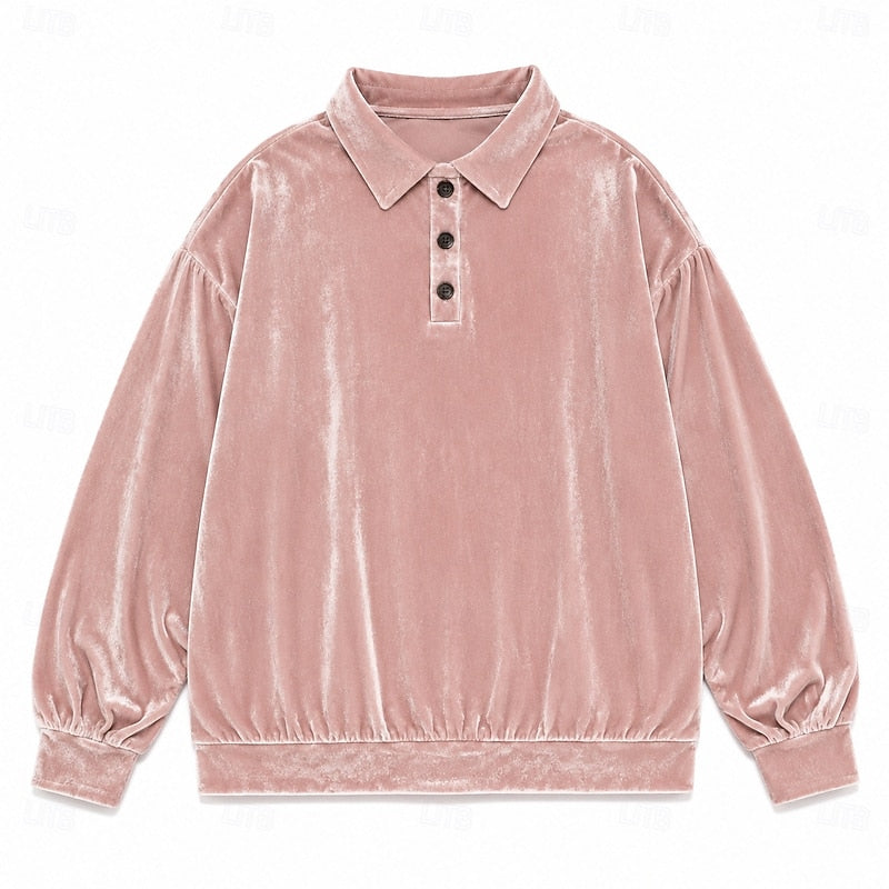 Marjorie | Avslappnad Krage Pullover