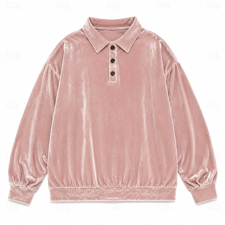 Marjorie | Avslappnad Krage Pullover