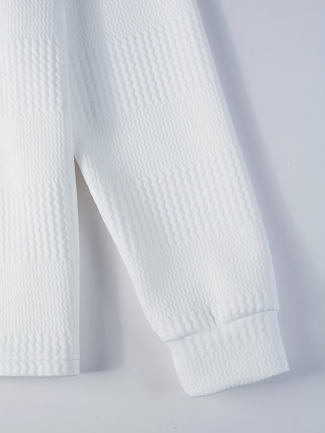 Clifford | Texturerad långärmad polo