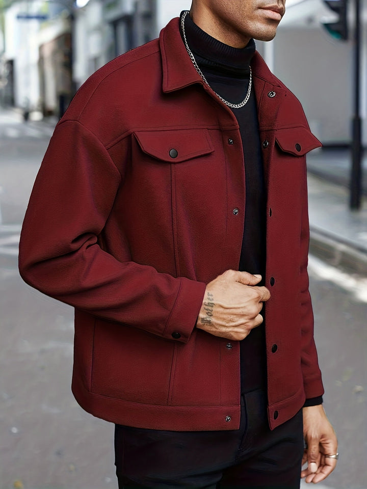 Roderick | Modern Snap-Button Jacka