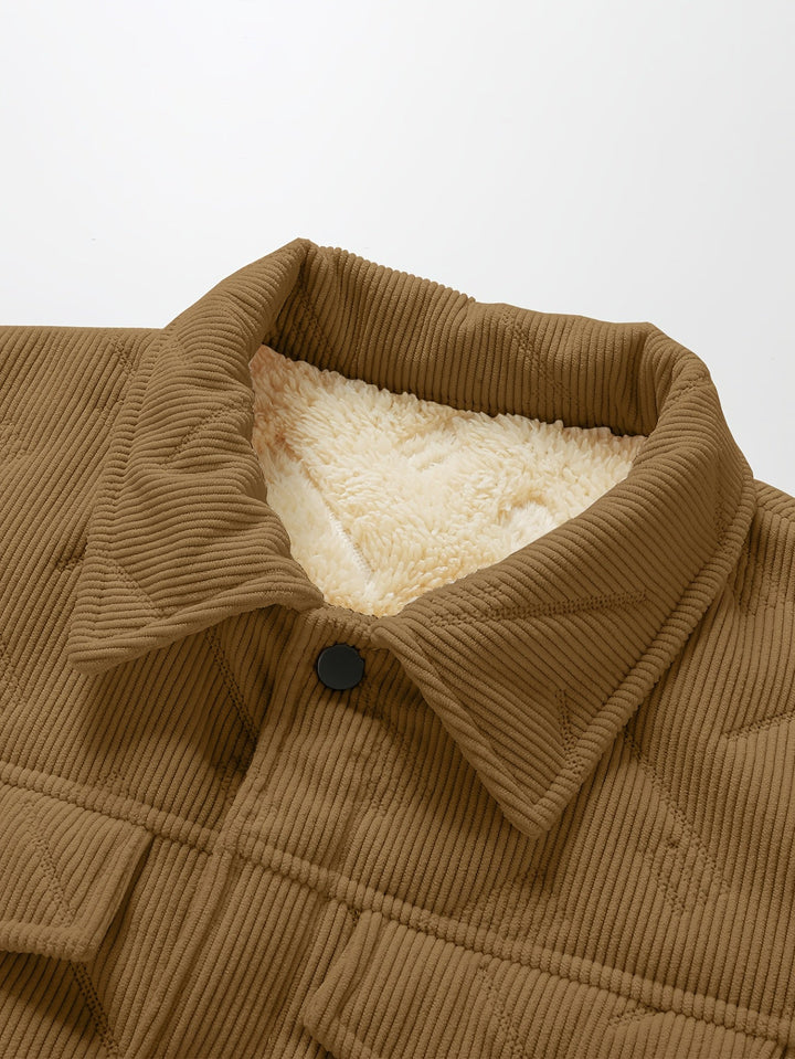 Wallace | Robust Snäppknapp Utility Jacka