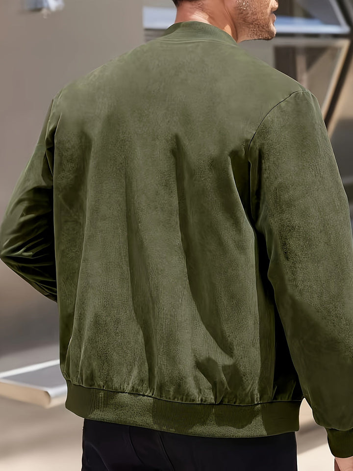 Bradley | Raffinerad Lättvikts Zip-Up Jacka