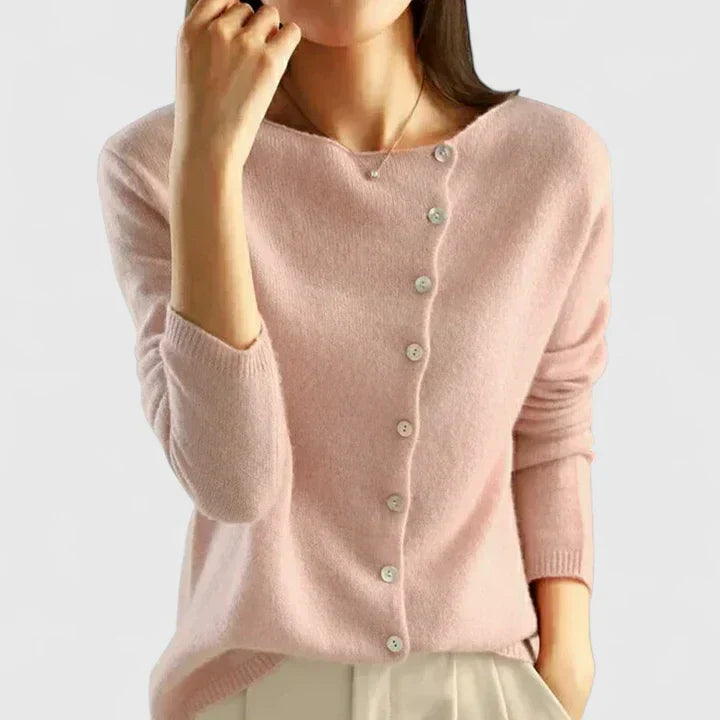 Millicent | Fins Button-Front Cardigan