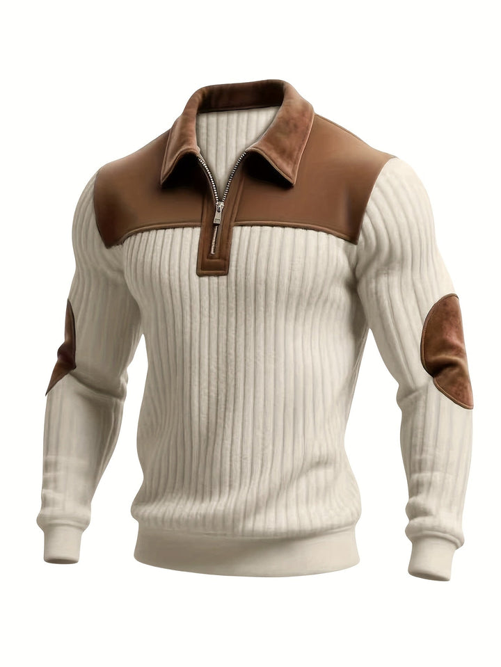 Barrett | Finslipad Zip-Neck Pullover