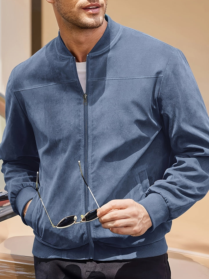 Bradley | Raffinerad Lättvikts Zip-Up Jacka