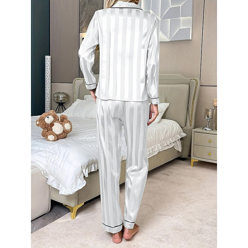 Delaney | Avslappnad Loungewear Tvådelad Set