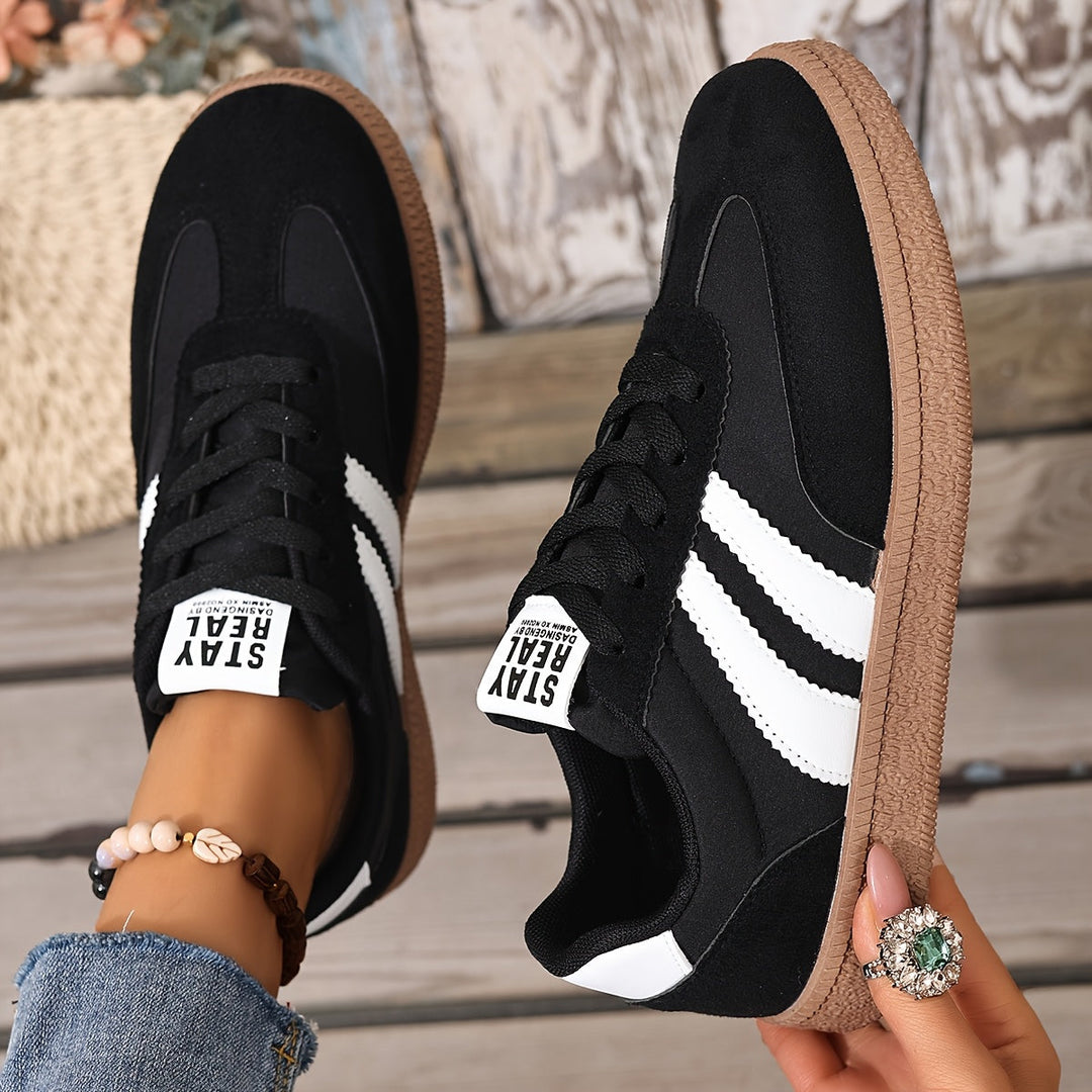 Sienna | Klassiska Randiga Sneakers