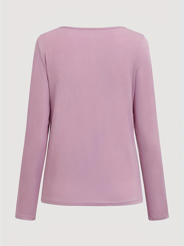Anneliese | Ribbade Zip-Front Topp