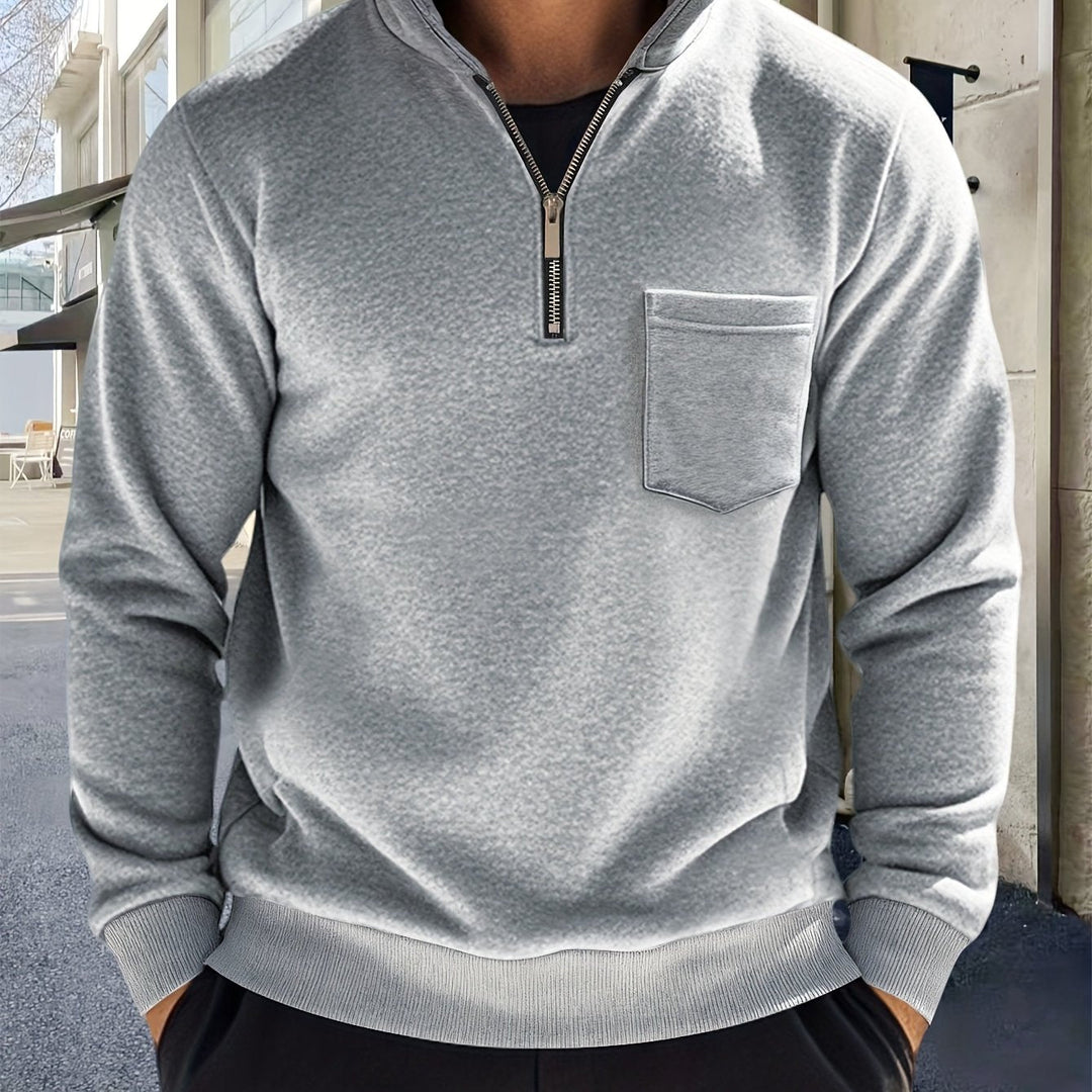 Oscar | Raffinerad Halv-Zip Pullover