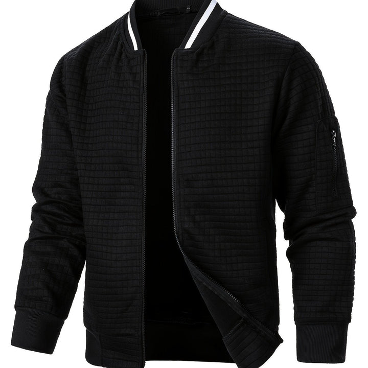 Conrad | Texturerad Zip-Up Jacka
