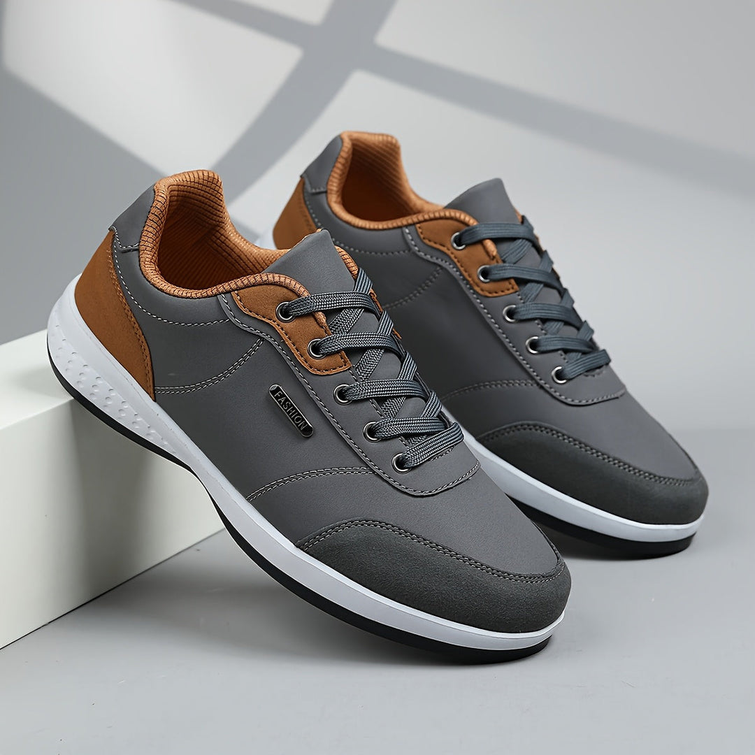 Bradley | Klassiska Tvåfärgade Sneakers