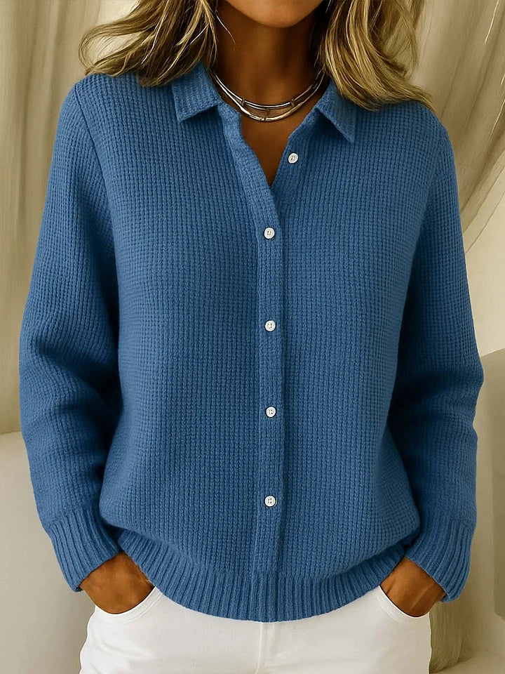 Susan | Elegant Mysig Stickad Cardigan