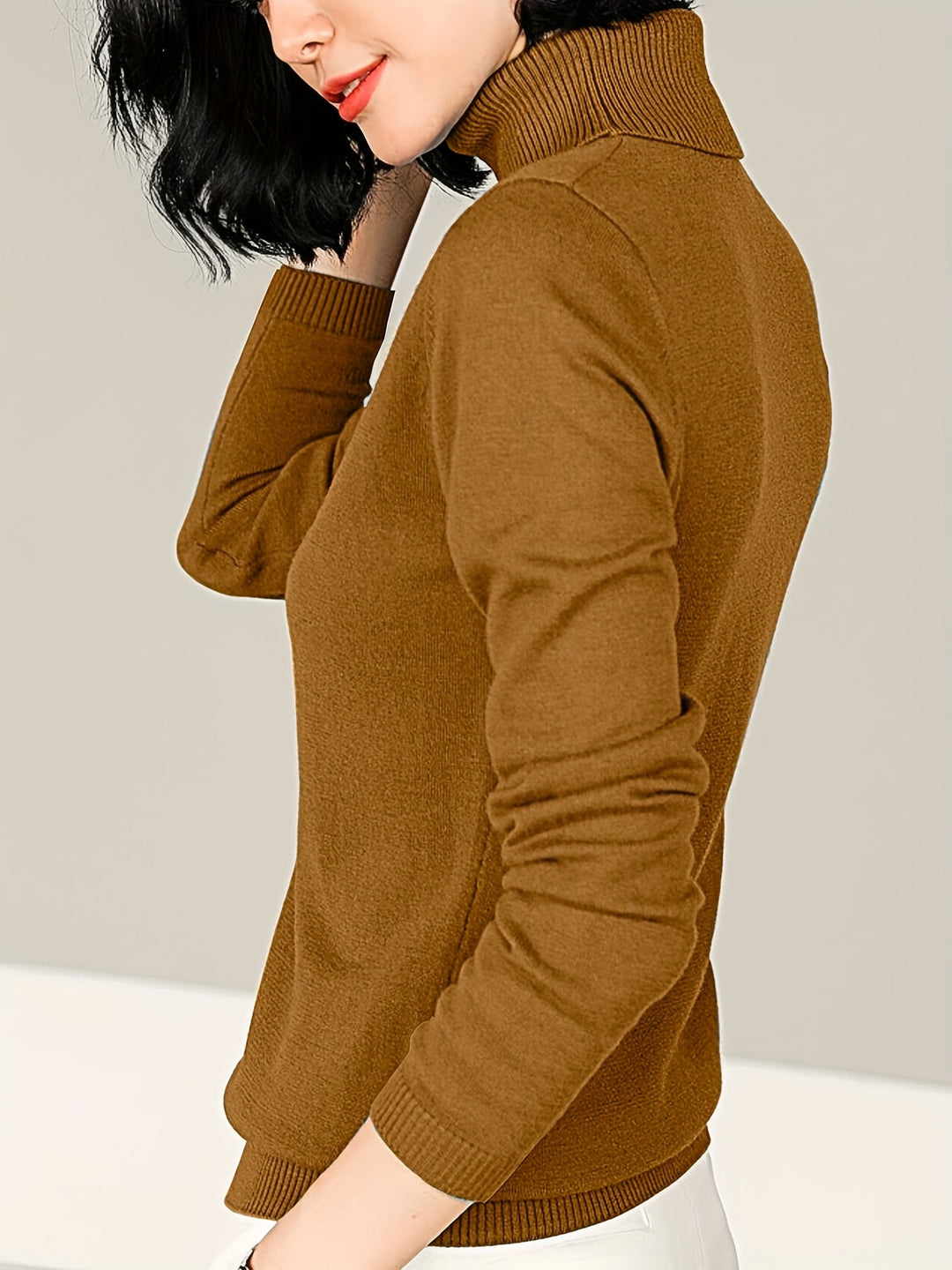 Isolde | Mysig Turtleneck Tröja