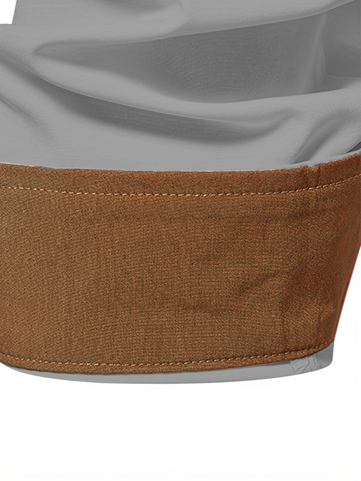 Damon | Kontrast-Trim Slim Fit Skjorta