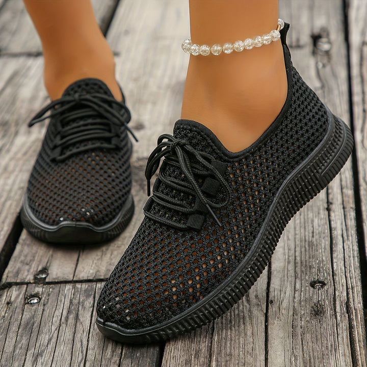Vanessa | Andningsbara Vävda Sneakers