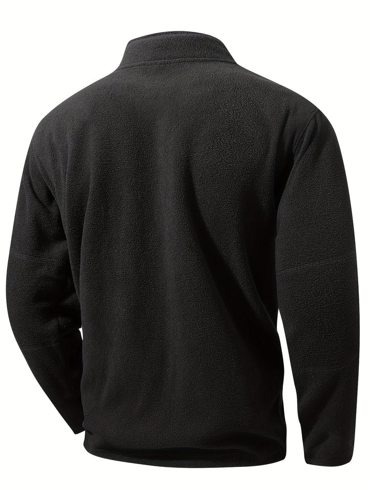 Fraser | Stå-Krage Halv-Zip Pullover