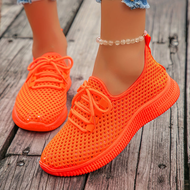 Vanessa | Andningsbara Vävda Sneakers