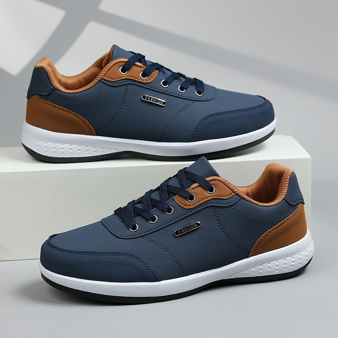 Bradley | Klassiska Tvåfärgade Sneakers